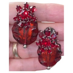 Max Muller Orchid Earrings