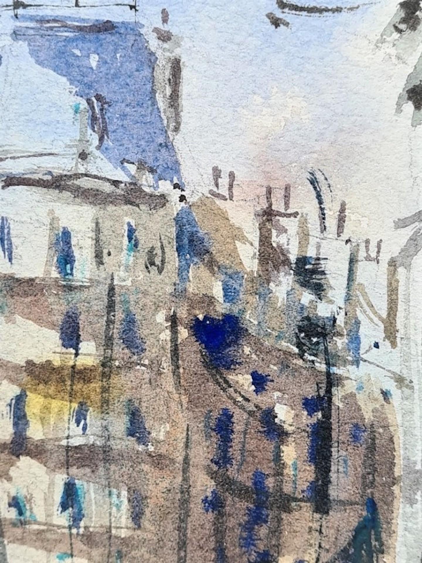 Leicester Square, London By Max Panks [2021]
original

Watercolour on Paper

Image size: H:24.5 cm x W:16.5 cm

Complete Size of Unframed Work: H:29 cm x W:19.5 cm x D:0.1cm

Sold Unframed

Please note that insitu images are purely an indication of