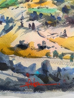 Max Panks, Selsley Church, Gloucestershire, Original Landscape Painting
