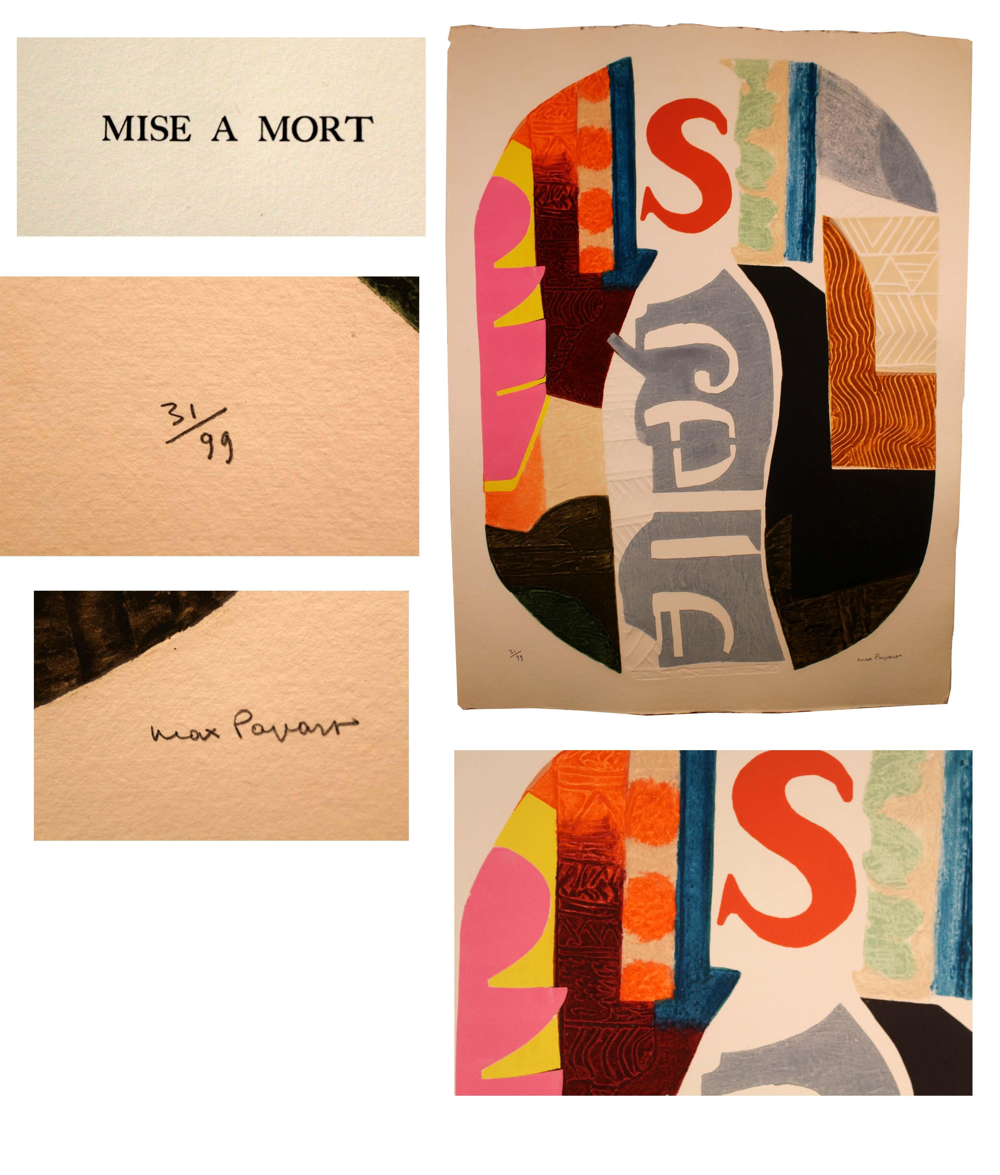 Max Papart Oiseau-Solitude Portfolio 11 Signed Lithographs Clamshell Case 31/99 For Sale 8