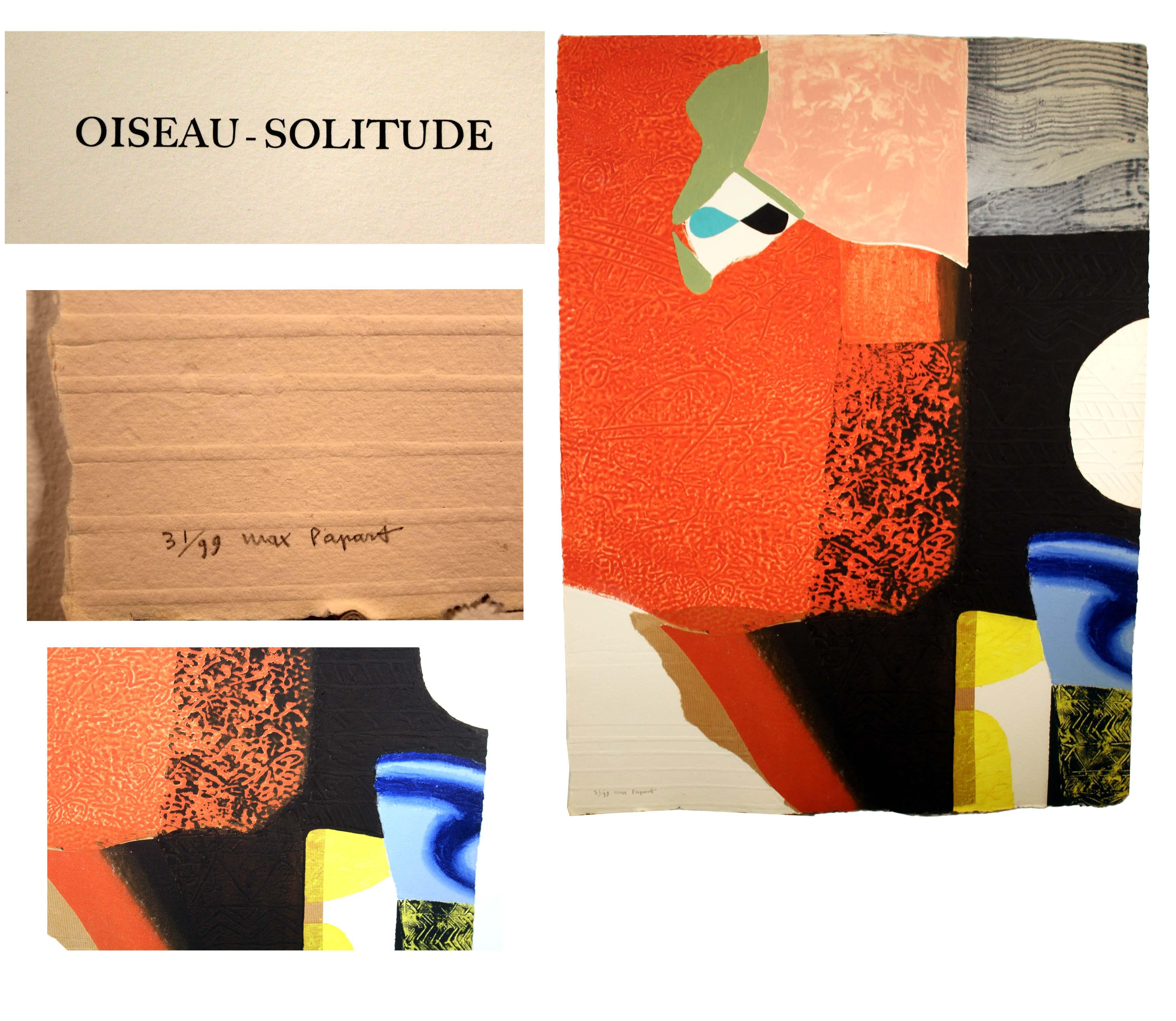 Max Papart Oiseau-Solitude Portfolio 11 Signed Lithographs Clamshell Case 31/99 For Sale 10