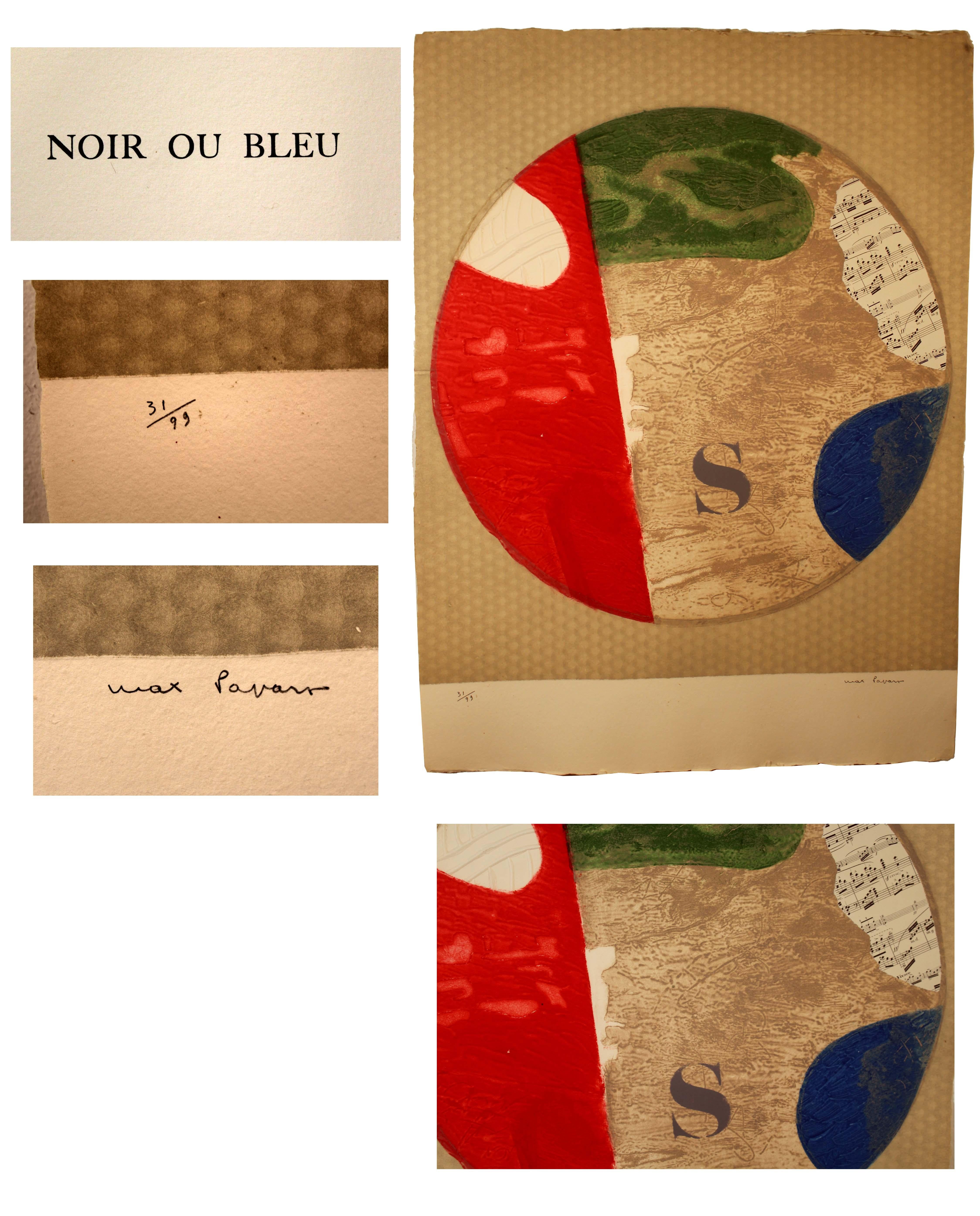 Max Papart Oiseau-Solitude Portfolio 11 Signed Lithographs Clamshell Case 31/99 For Sale 3