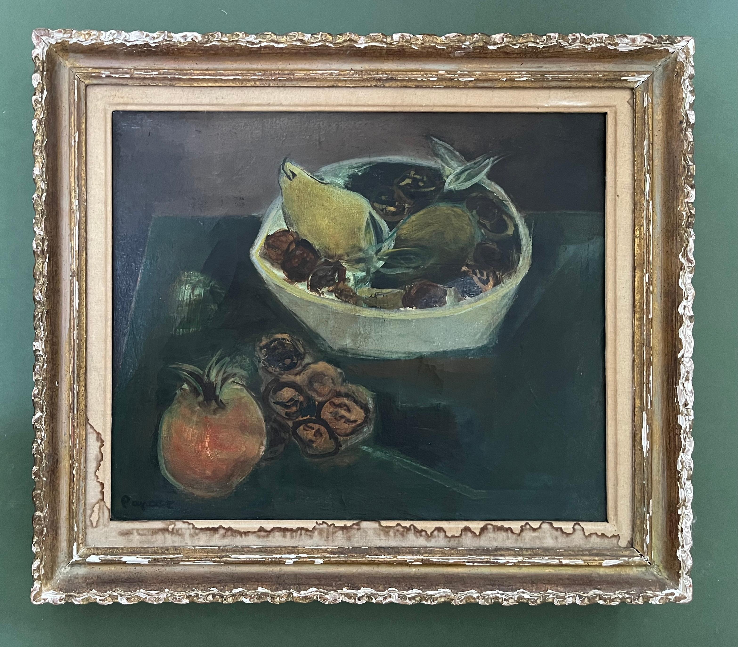 Peinture cubiste, Nature morte aux fruits en vente 12