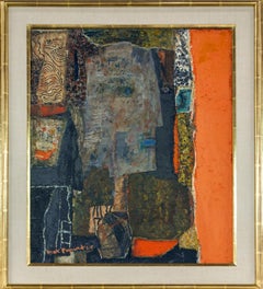 "Figura de Notier" cuadro al óleo sobre lienzo enmarcado y firmado por el artista Max Papart
