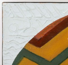 Max Papart "Pájaro Hopi nº 3" Óleo sobre lienzo, 1977