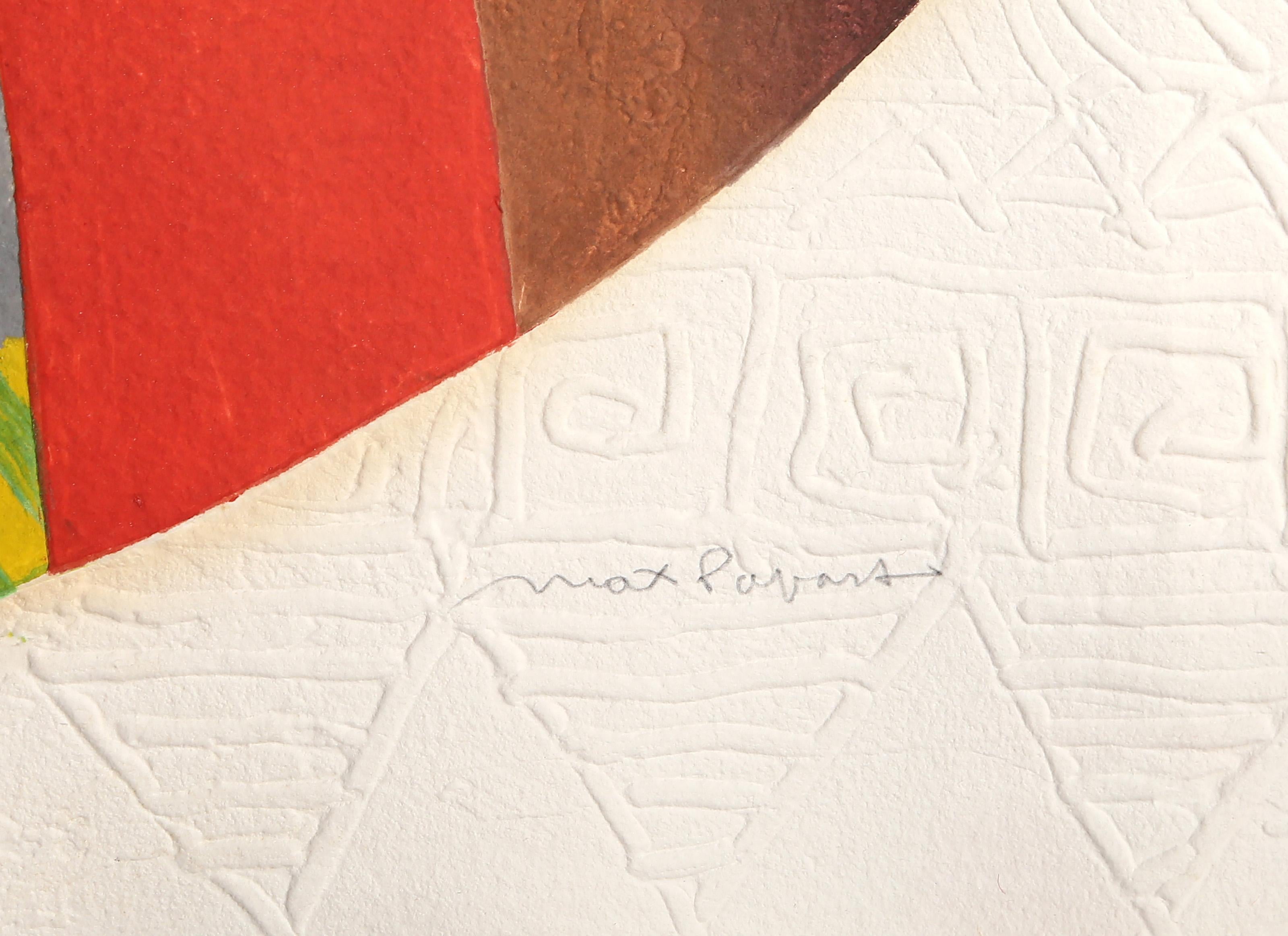 Rêve enchanté, gravure moderne en techniques mixtes de Max Papart en vente 3