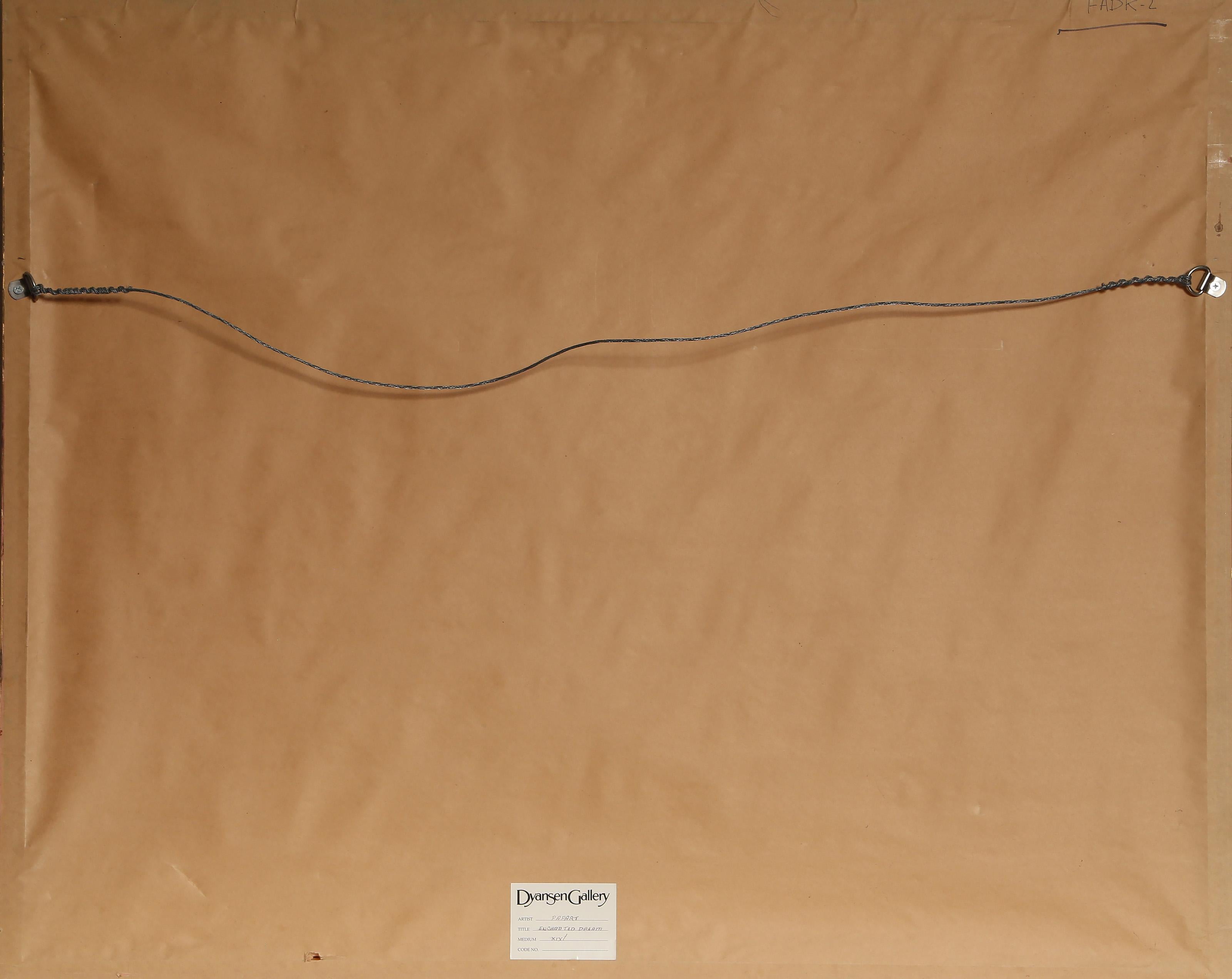 Rêve enchanté, gravure moderne en techniques mixtes de Max Papart en vente 4