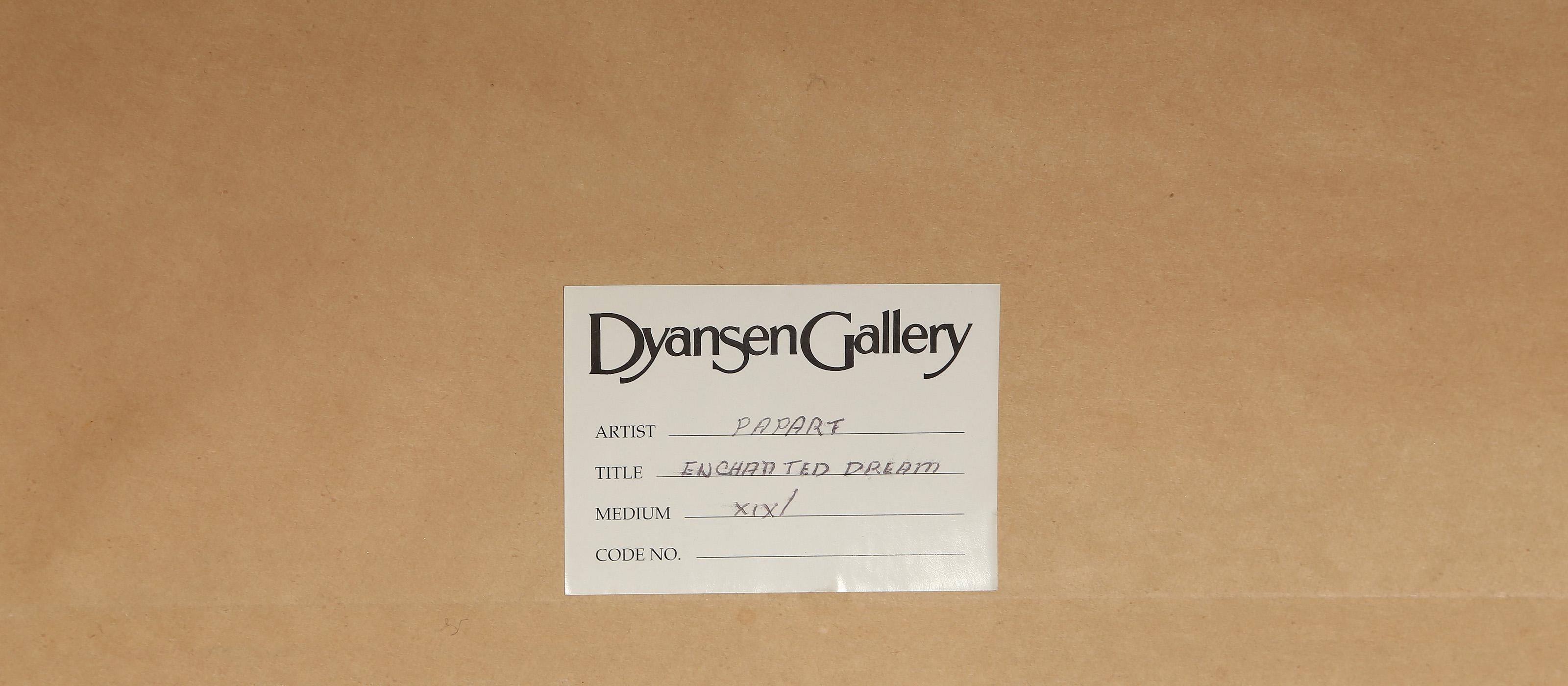 Rêve enchanté, gravure moderne en techniques mixtes de Max Papart en vente 5