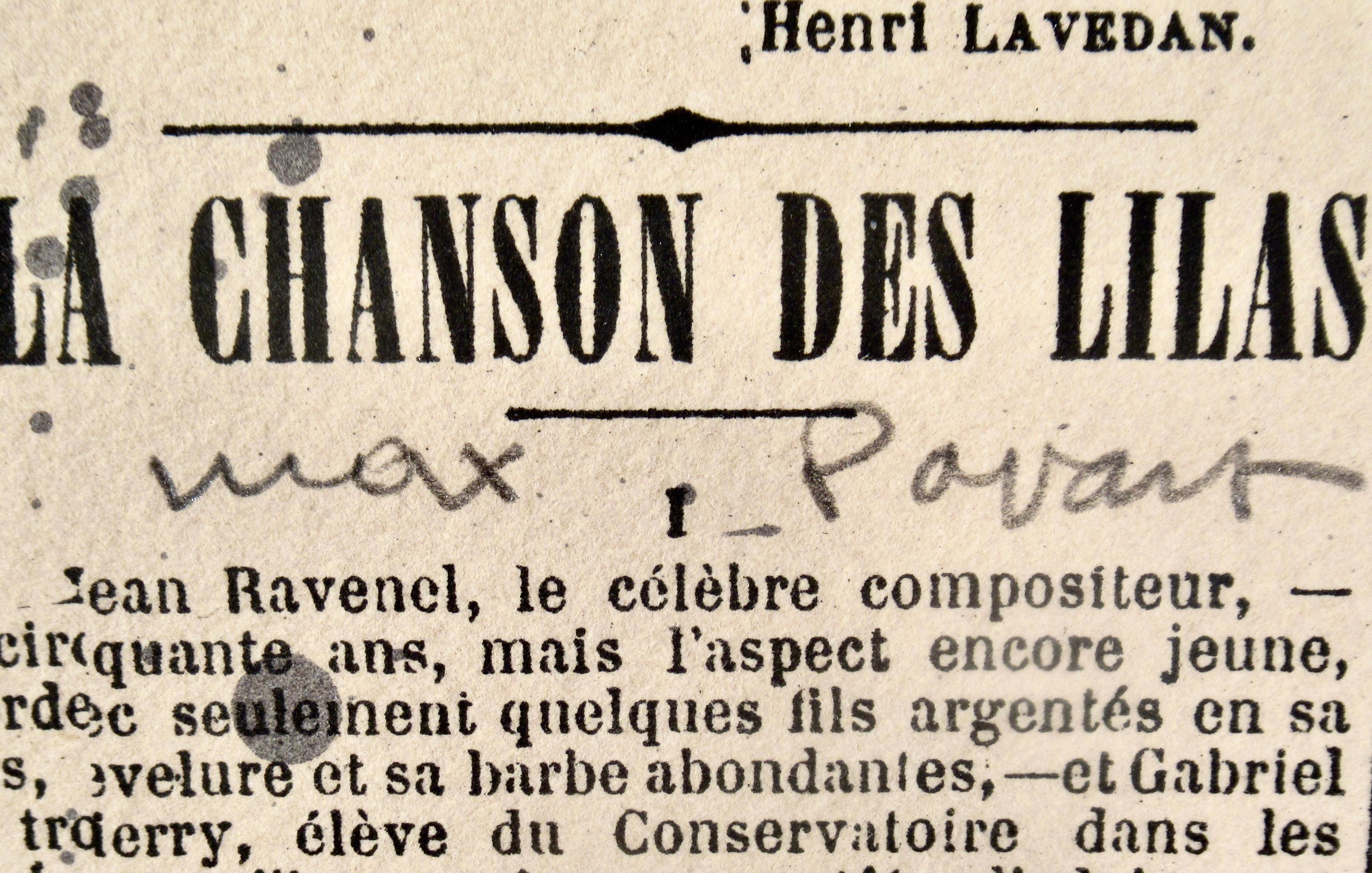 Le Reve - Purple Abstract Print by Max Papart