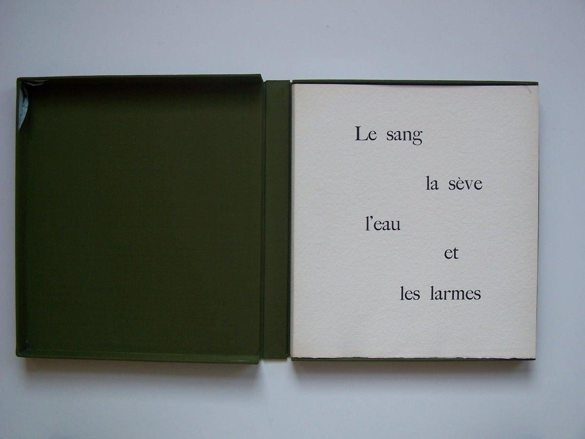Le Sang, La Seve, l'Eau et Les Larmes – 14 französische Radierungen im Angebot 1