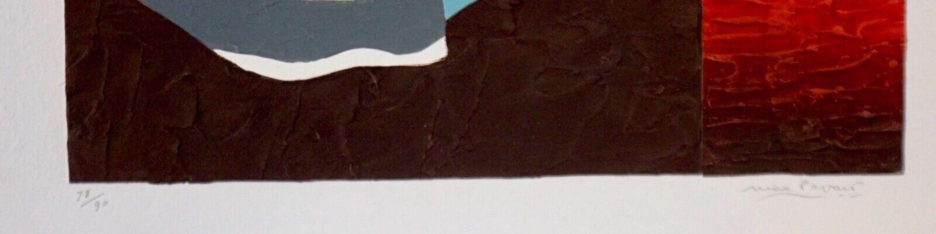 Artist: Max Papart
Title: Triptych
Medium: 3 carborundum etchings
Size: 32 x 42 Inches each
Signed: Each pieces Hand Signed
Edition: 78/90 matched numbered
Year: 1988
