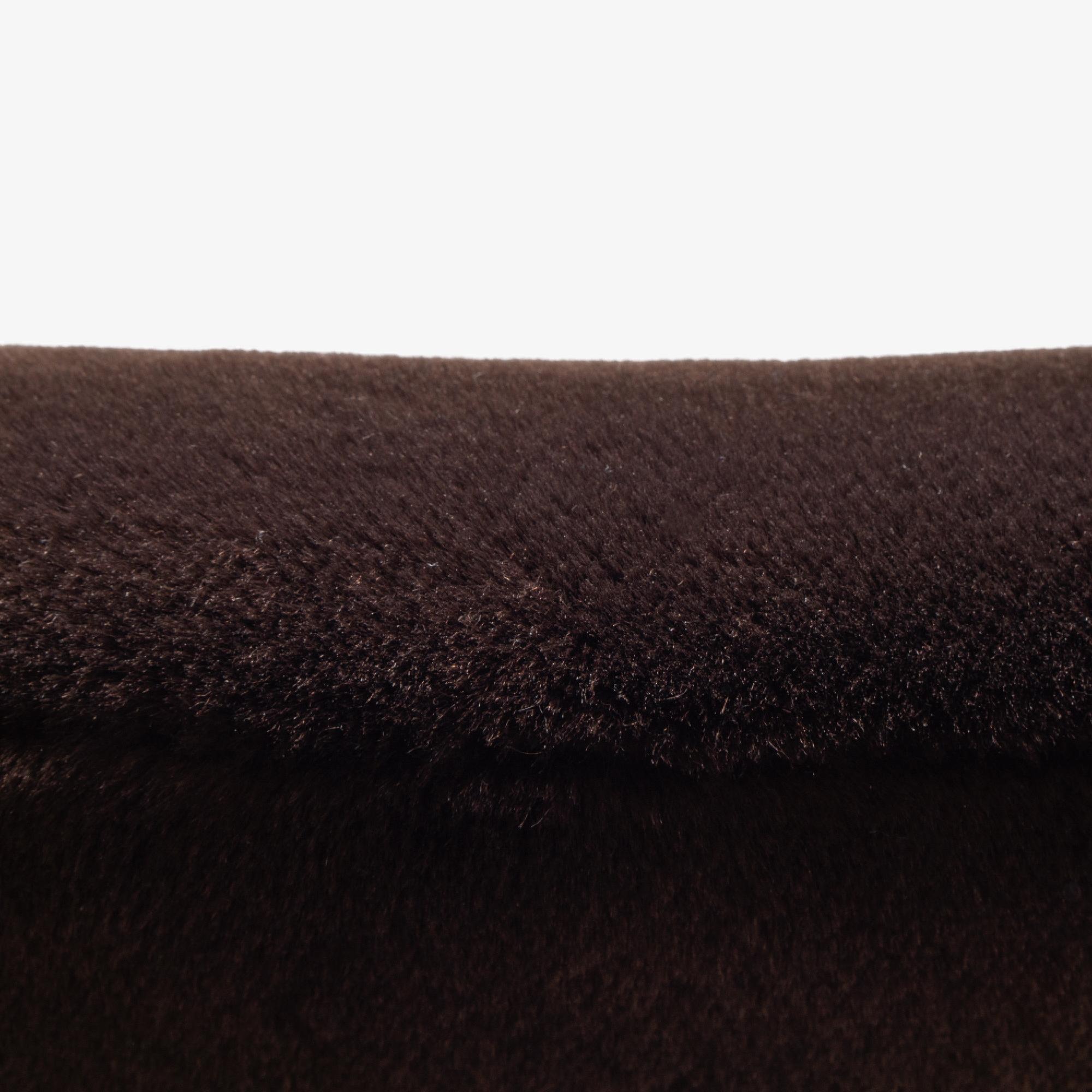 Max Pearson Executive Lounge Chair by Knoll in Plush Italian Espresso Velvet For Sale 4