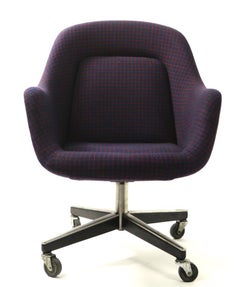 Max Pearson Schreibtisch-Drehstuhl für Knoll möglicherweise Alexander Girard Fabric