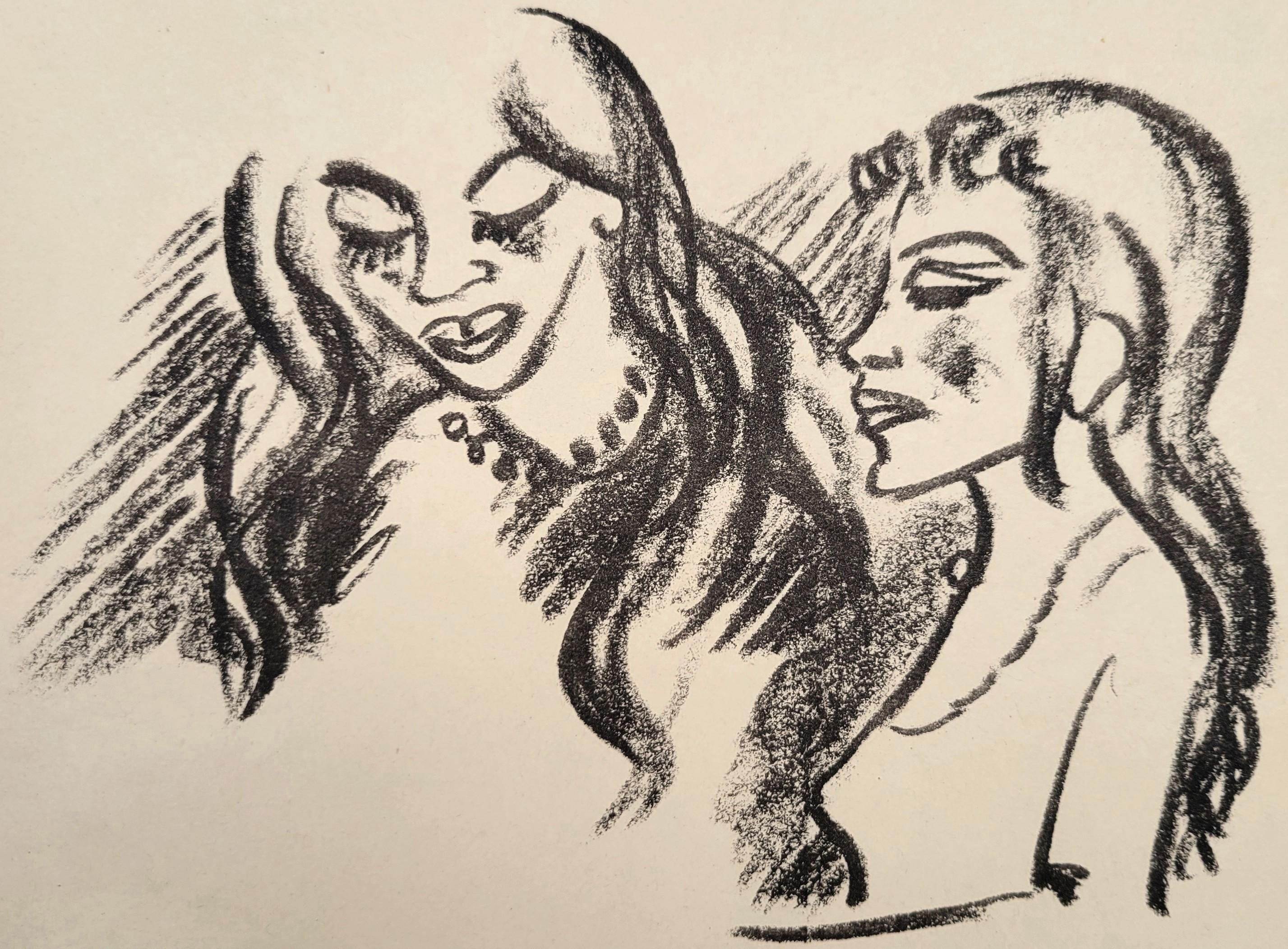 Horizontal Druckgrafiken und Multiples