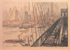 'New York, View of the East River', Paris, Metropolitan Museum, Smithsonian