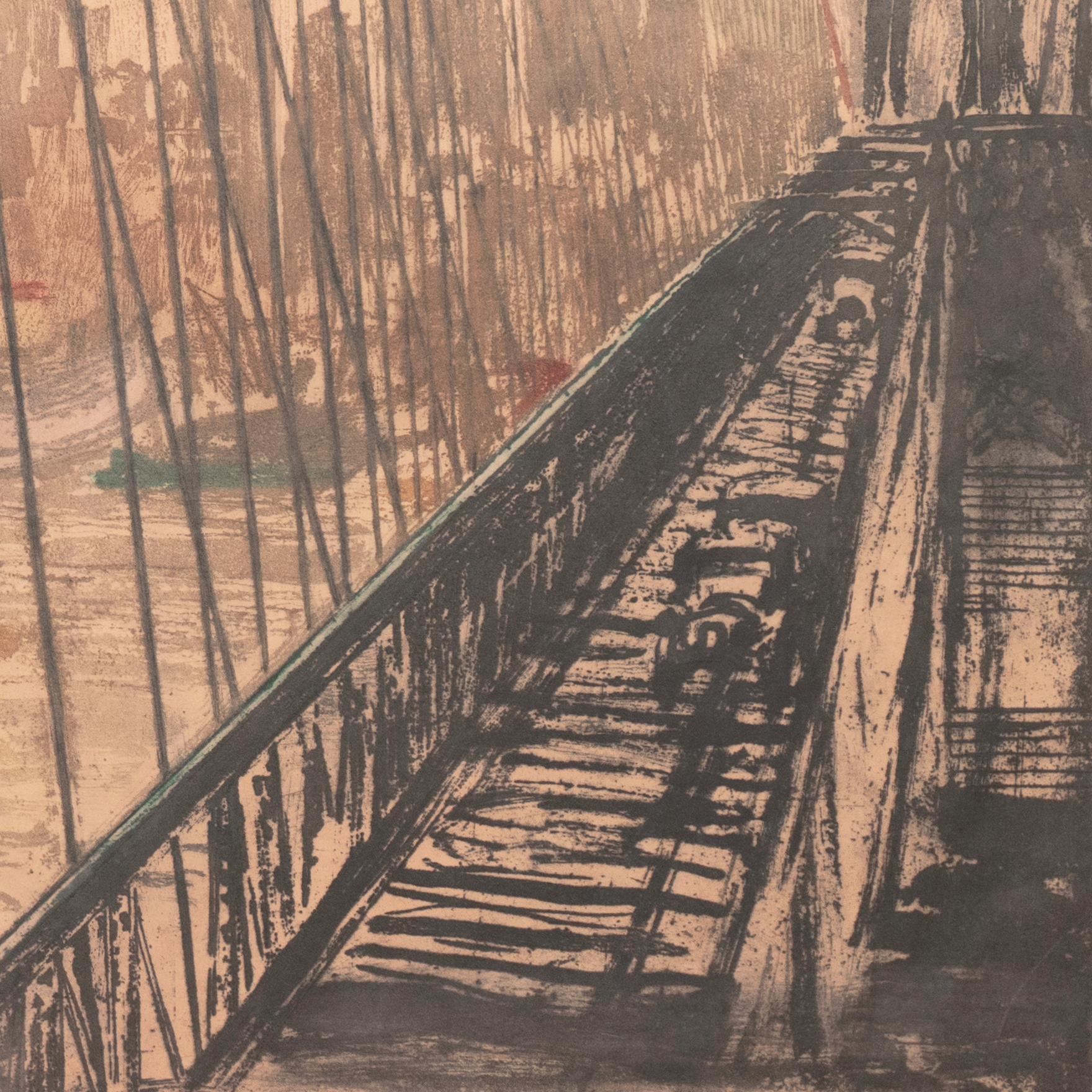 'New York, View of the East River', Paris, Metropolitan Museum, Smithsonian For Sale 4