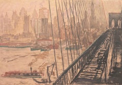 'New York, View of the East River', Paris, Metropolitan Museum, Smithsonian,