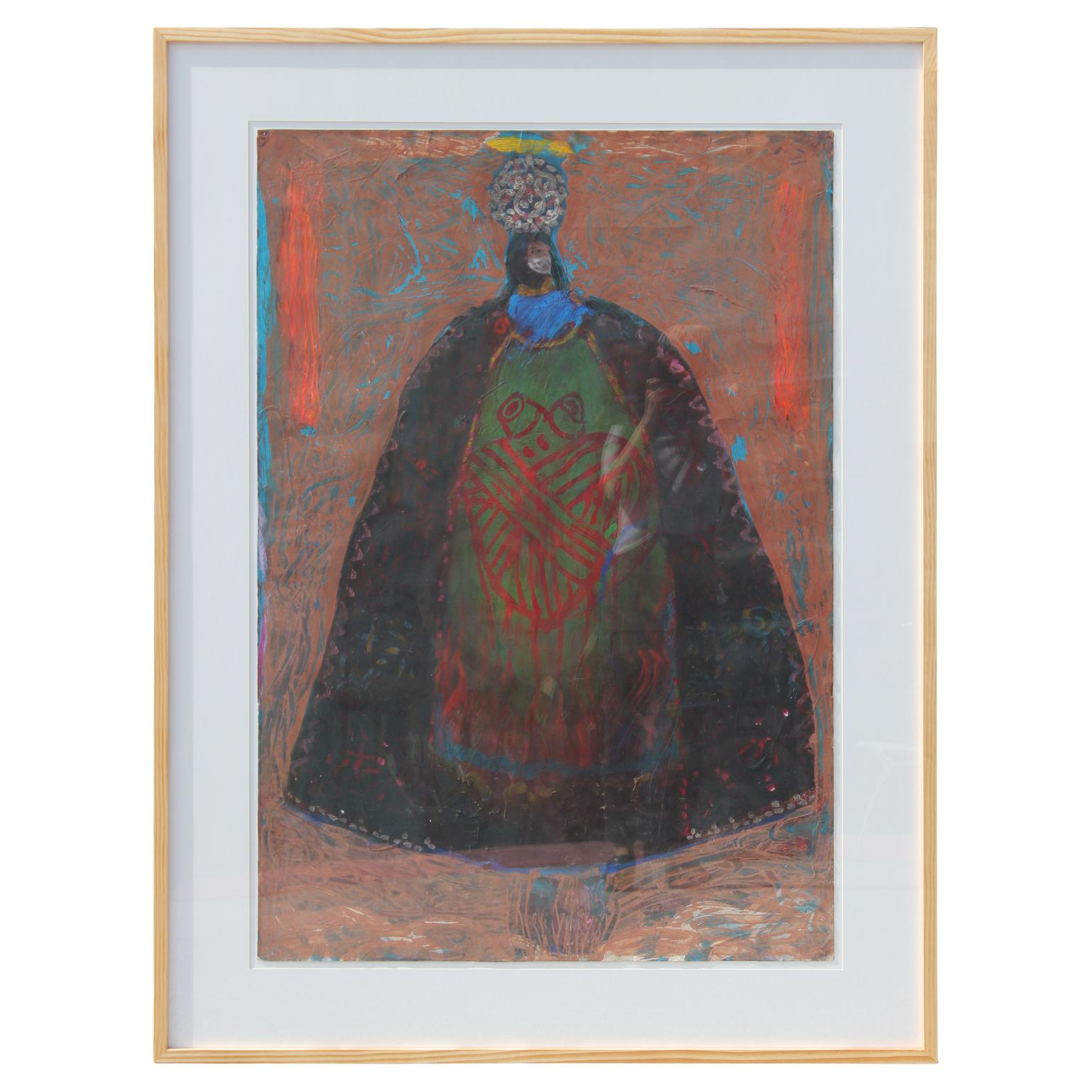 cloaked figure art