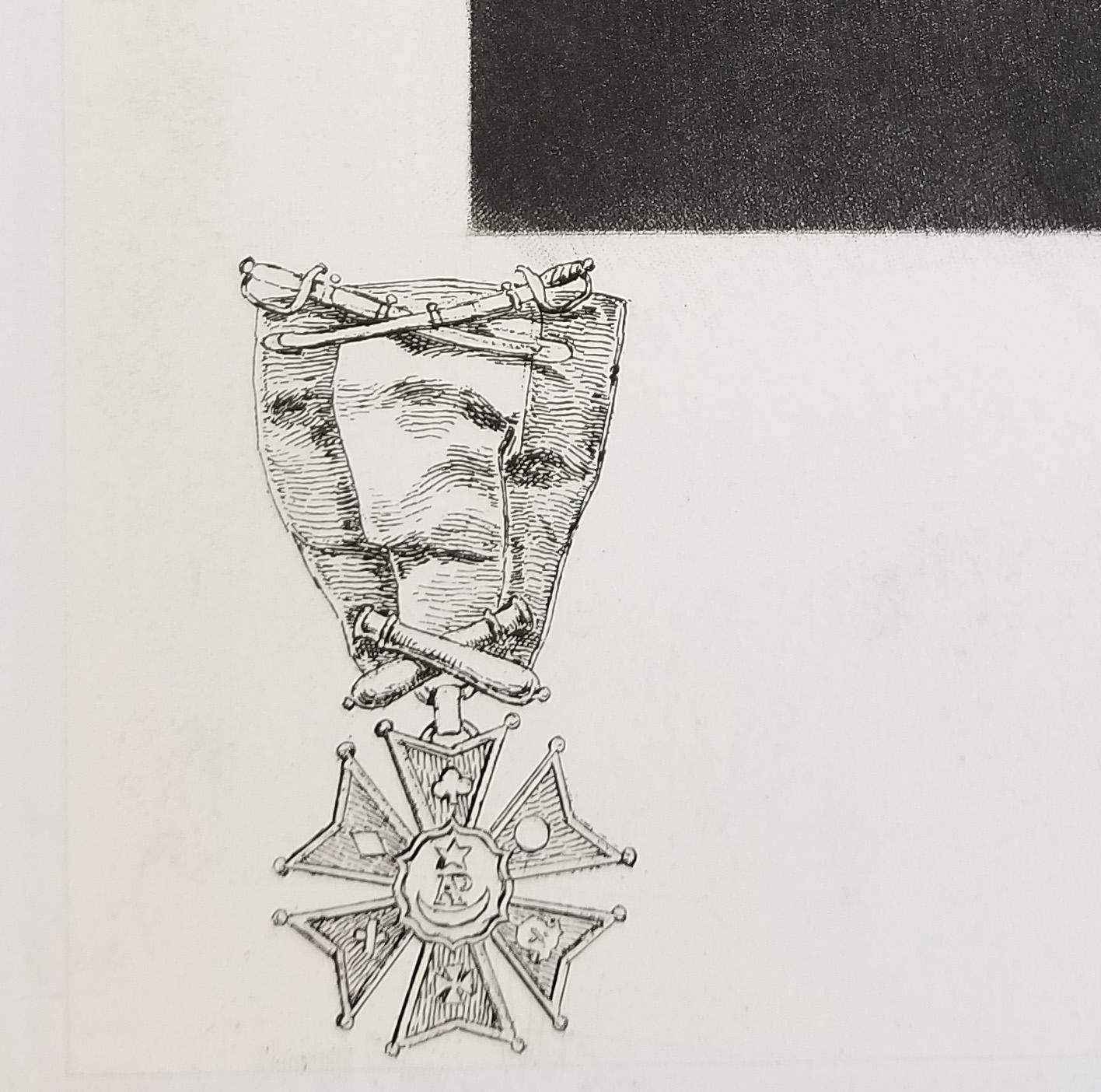 George Meade, général de l'Union - Réalisme Print par Max Rosenthal