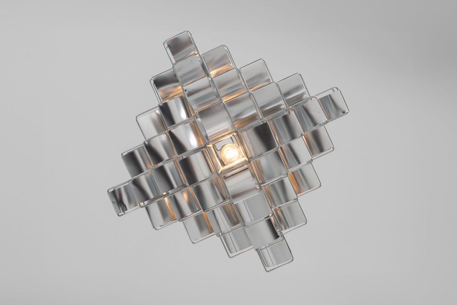 Max Sauze Cassiopé-Kronleuchter Frankreich 1969 (Metall) im Angebot