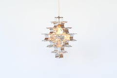 Max Sauze Cassiope Pendant Lamp France 1969
