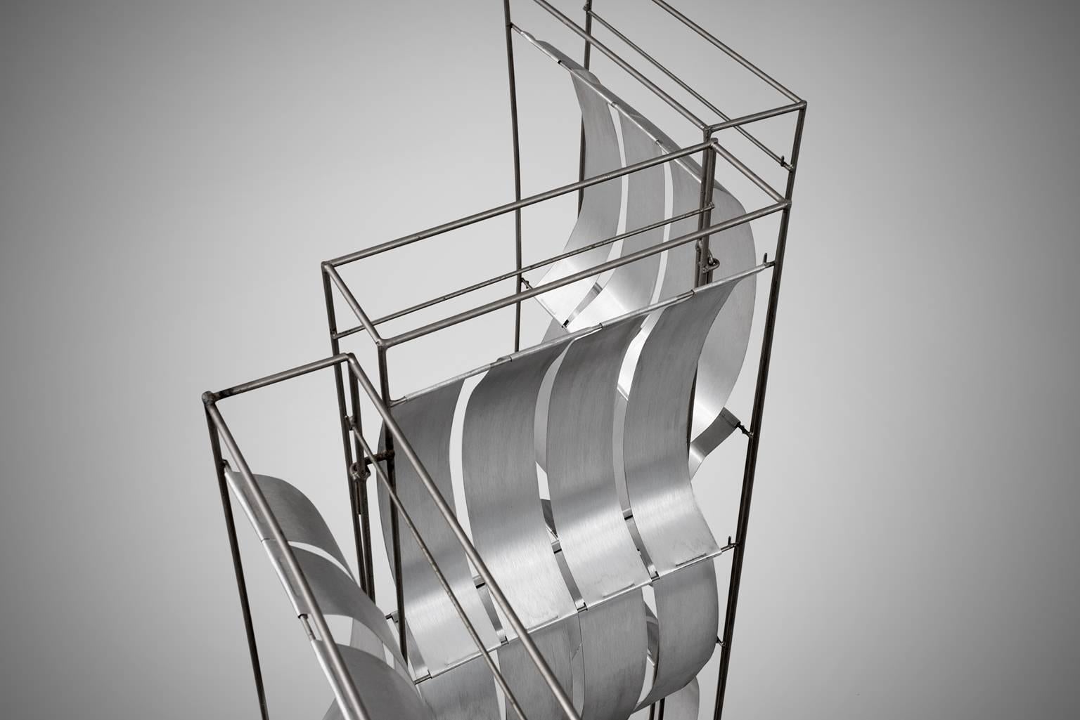 French Max Sauze Foldable Aluminium Room Divider