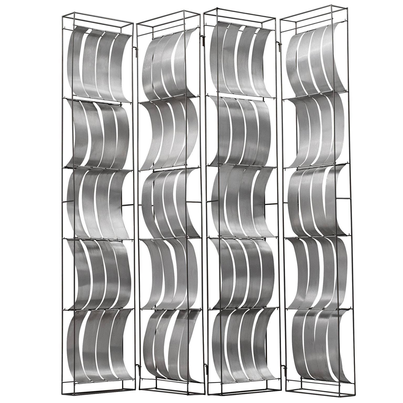Max Sauze Foldable Aluminium Room Divider