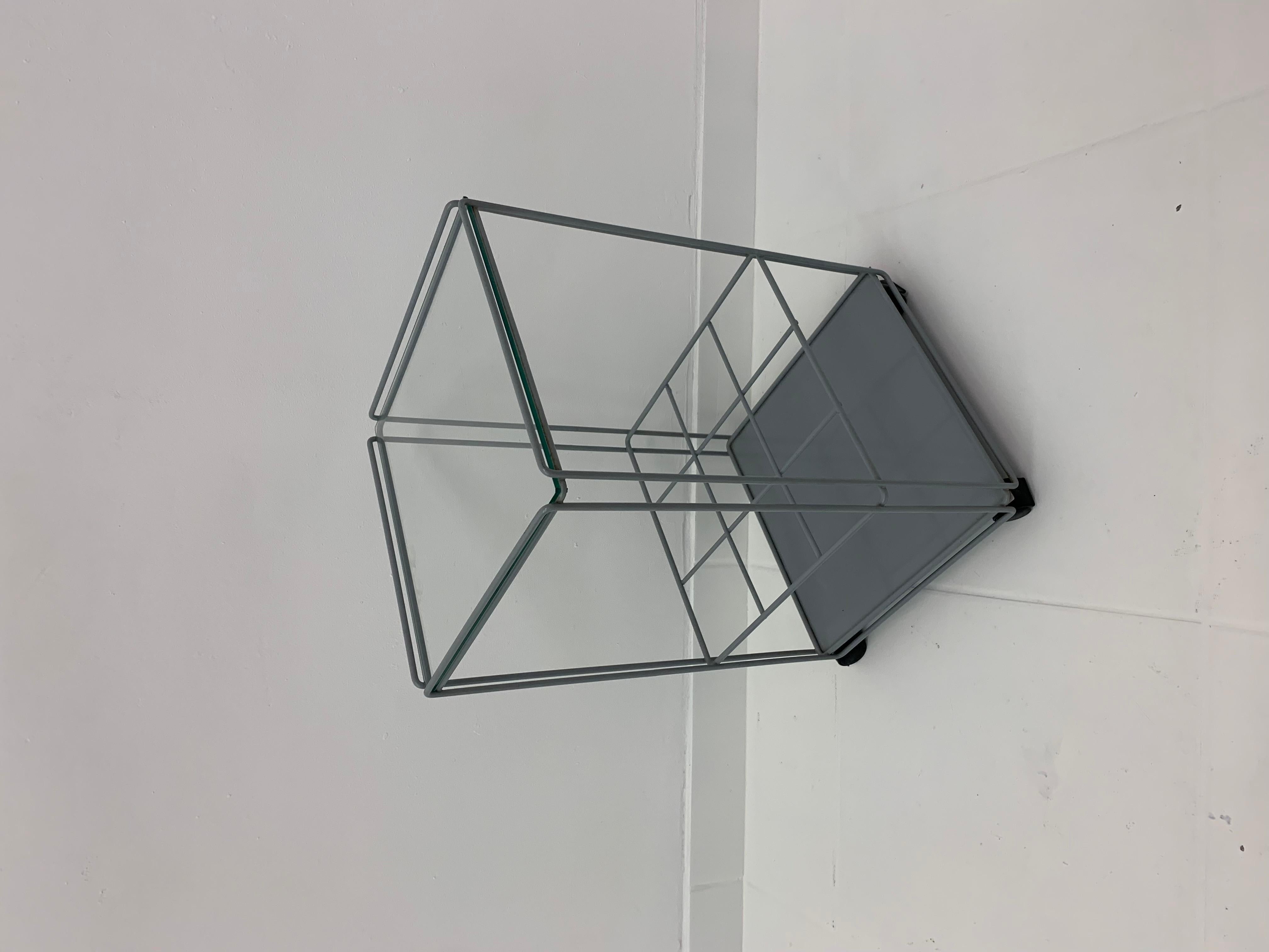 Max Sauze for Atrow ‘Isocele’ bar cart side table 1970’s For Sale 8