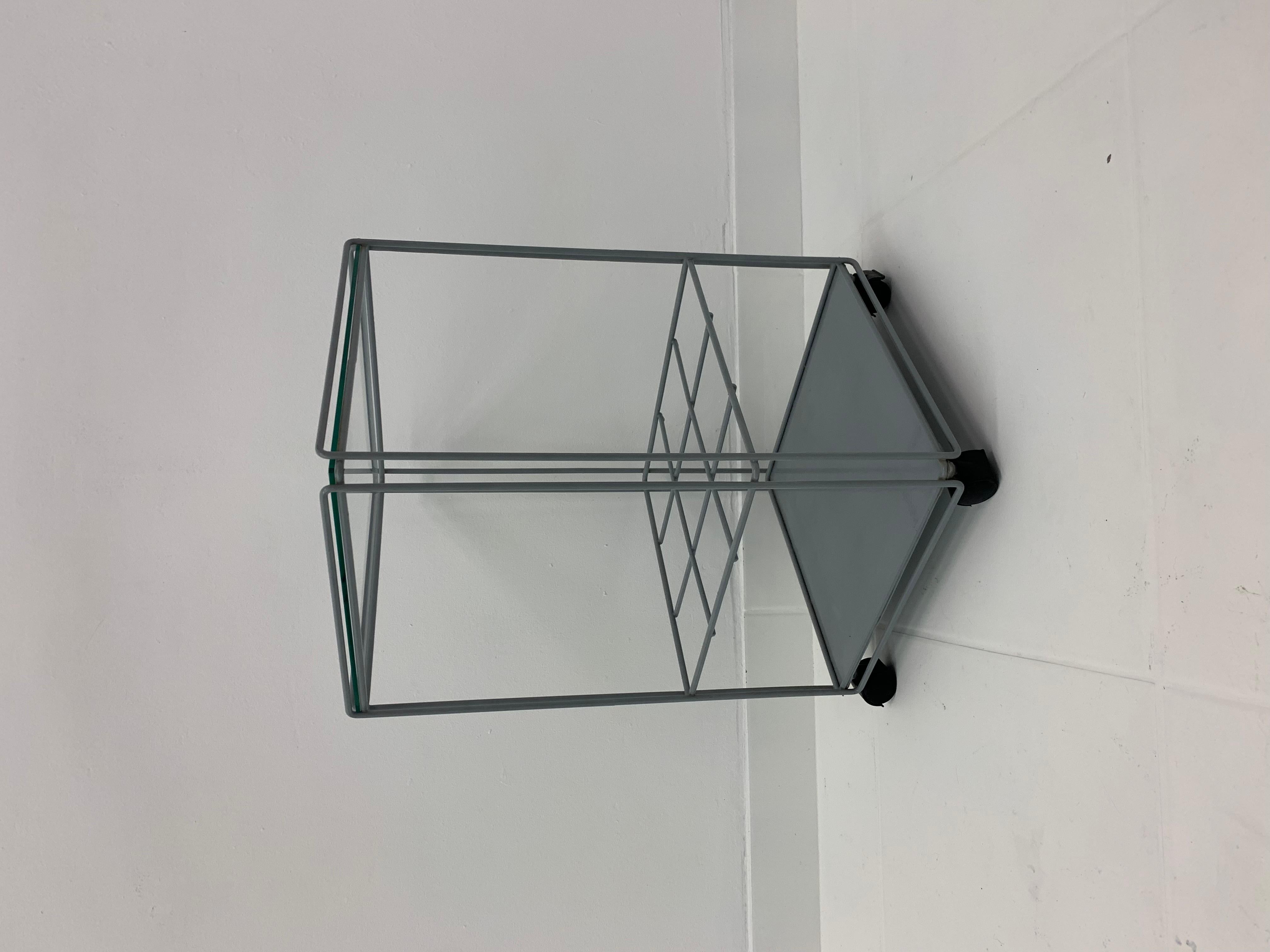 Max Sauze for Atrow ‘Isocele’ bar cart side table 1970’s For Sale 10