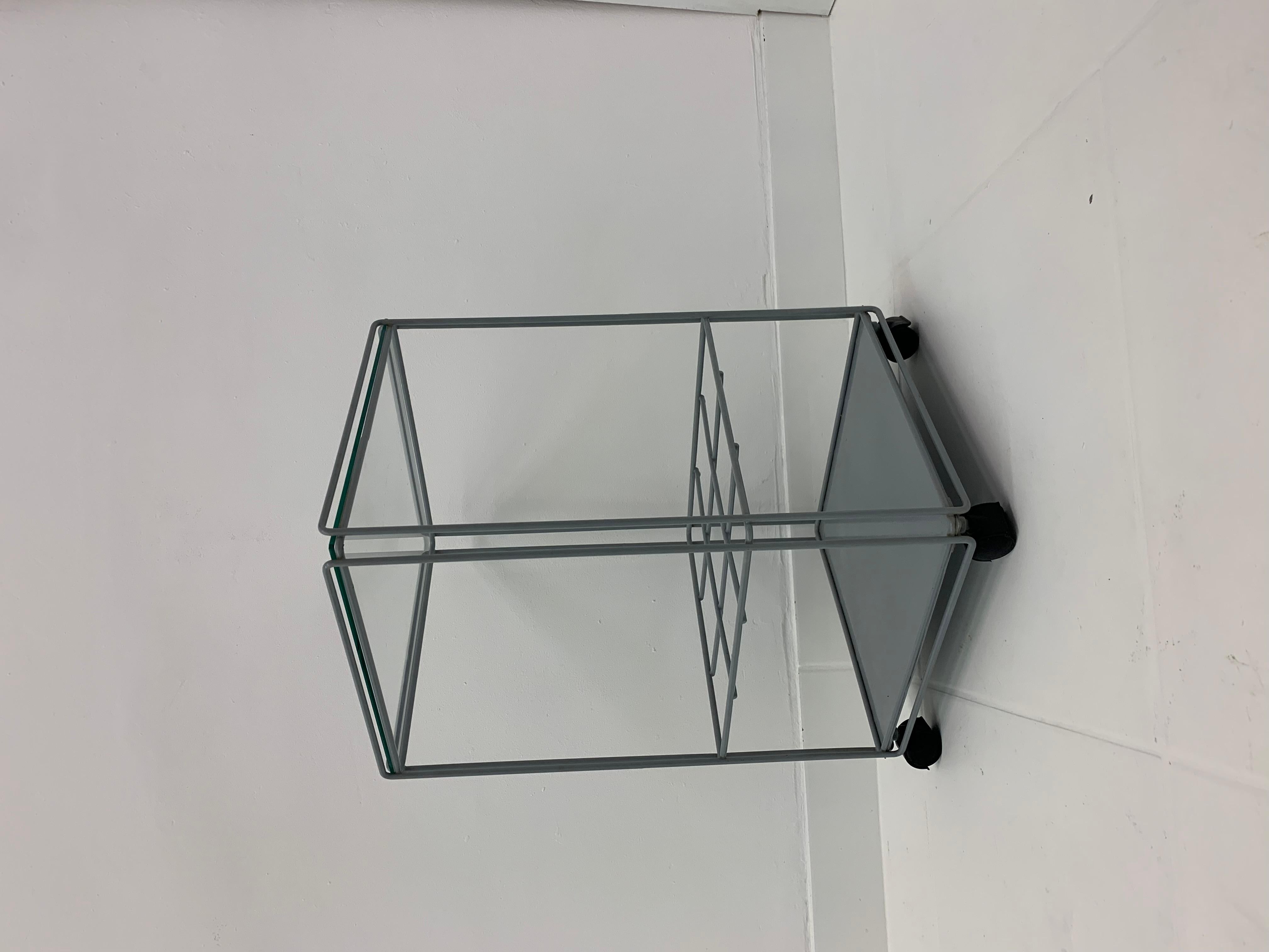 Max Sauze for Atrow ‘Isocele’ bar cart side table 1970’s For Sale 11