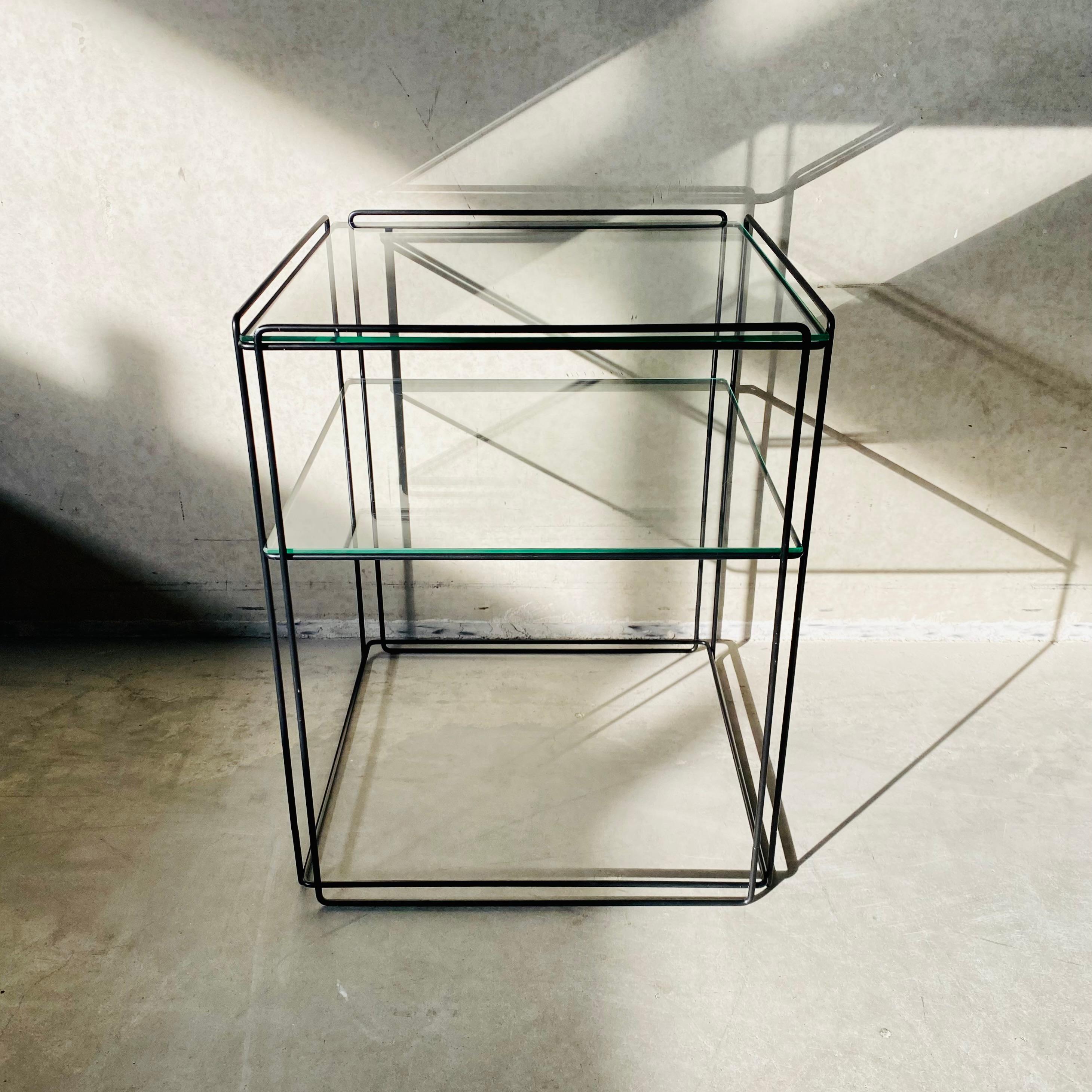 Metal Max Sauze for Atrow ' Isocele' Side Table, France 1970 For Sale