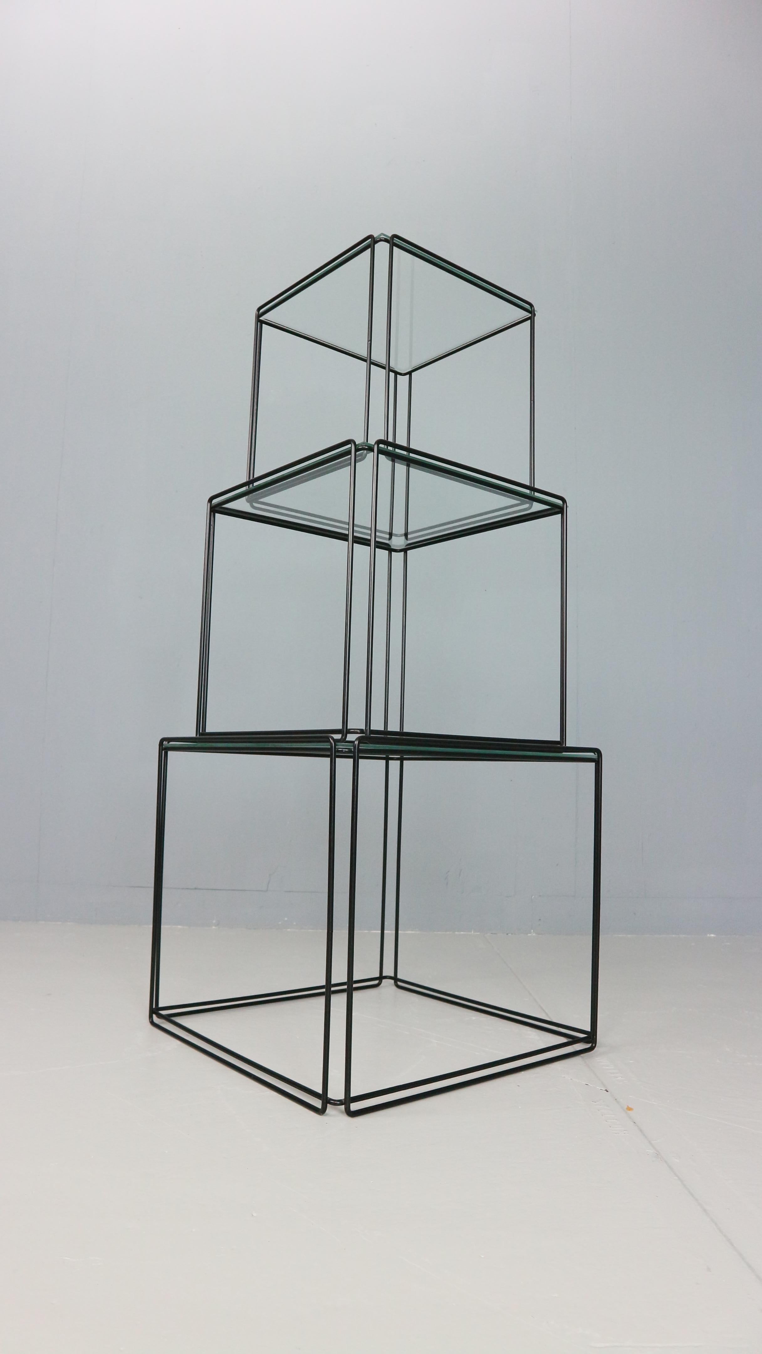 Max Sauze Isocele nesting tables 1970’s design For Sale 3