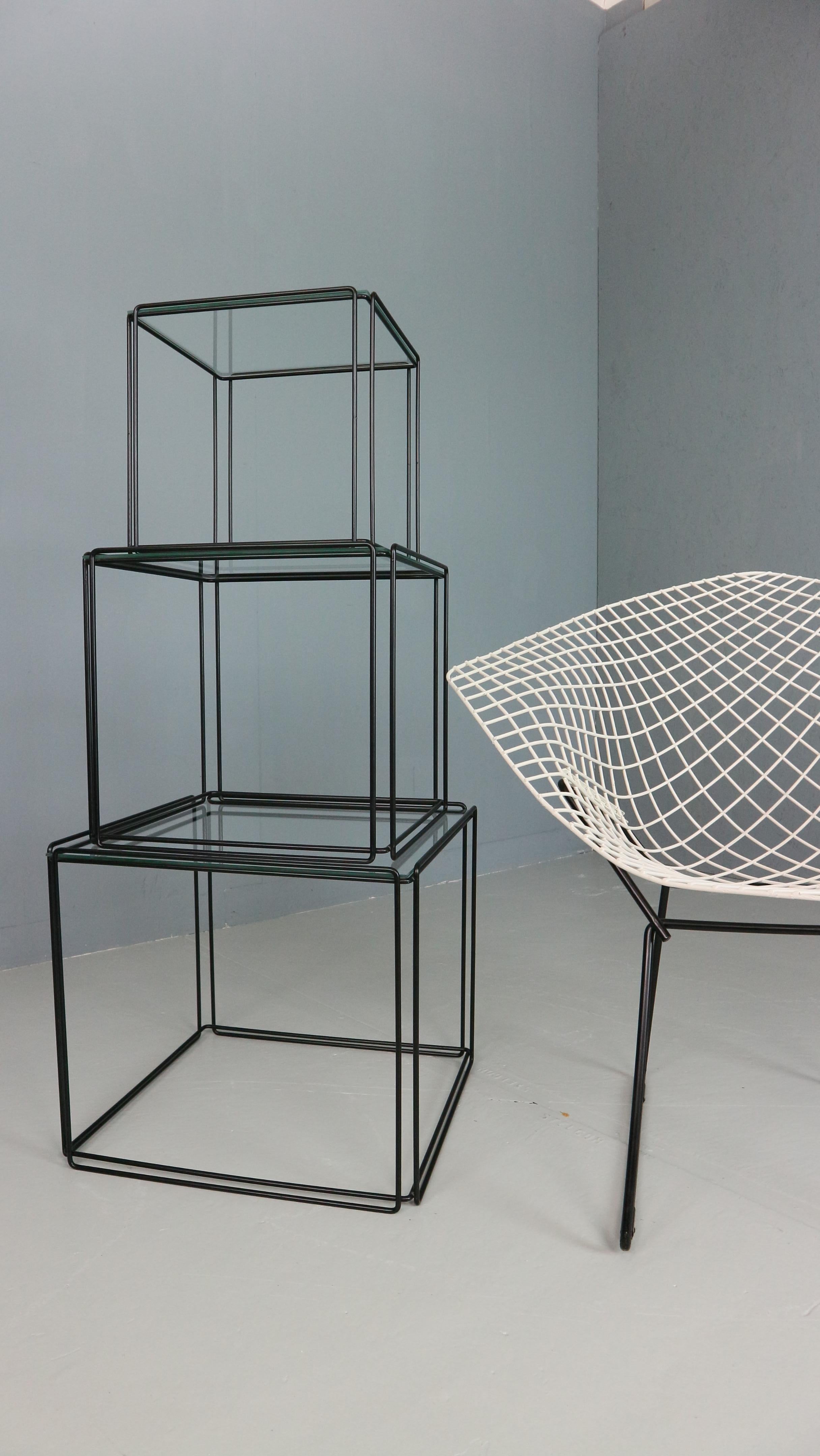 Max Sauze Isocele nesting tables 1970’s design For Sale 12