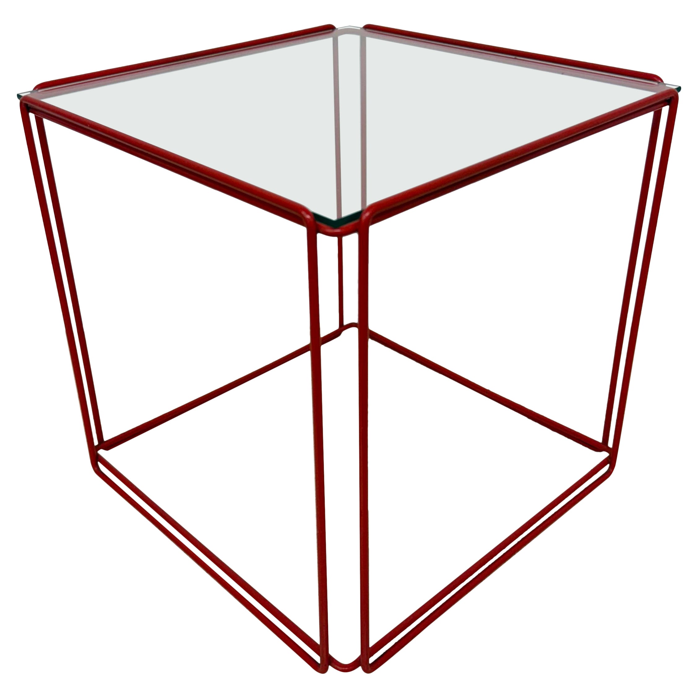 Max Sauze isocele side table , 1970s