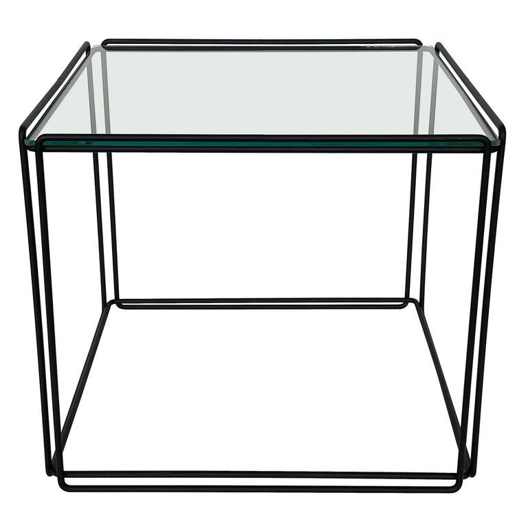 Max Sauze Isoceles Metal And Glass Cube, Kure Console Tablets