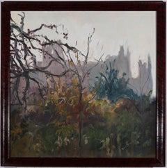 Max Servais (1904-1990) - Belgische Schule 1989 Öl, Kathedrale im Nebel