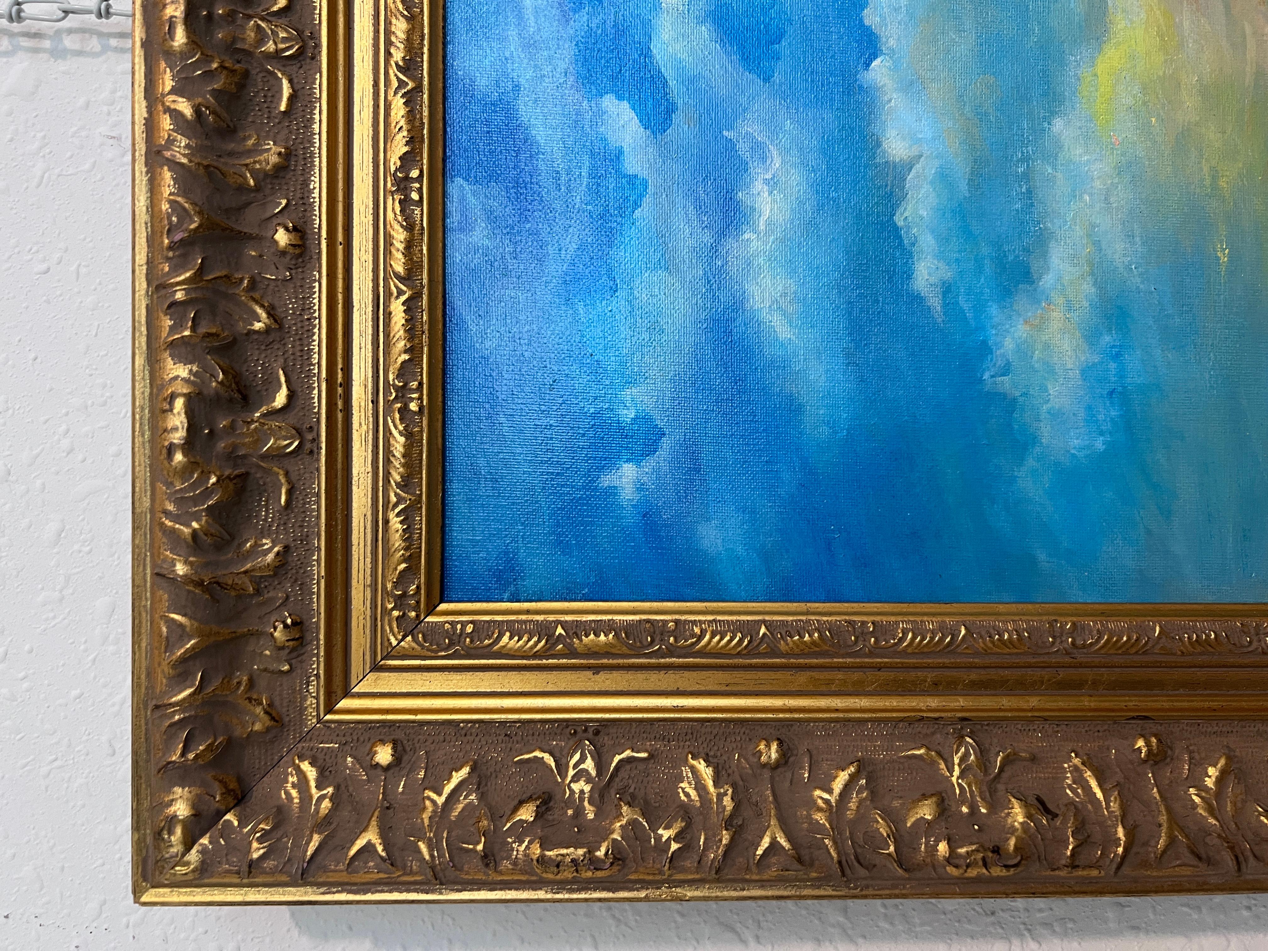 Seascape by Max Shekhter (b. 1938) – Original American Oil Painting on canvas For Sale 4