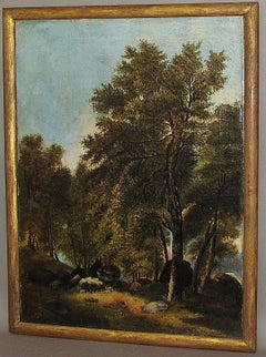 Landscape Painting by Max Sinclair dated 1855