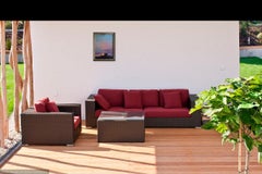 Grandeur of the Sunset: Landscape with the Perfect Blend of Contrast and Harmony