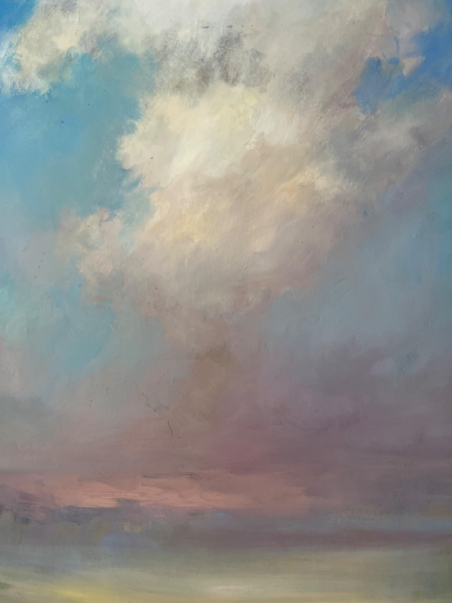 “Metamorphoses of the Sky: Clouds and the Transformation of Perception” - Painting by Max Skoblinsky 