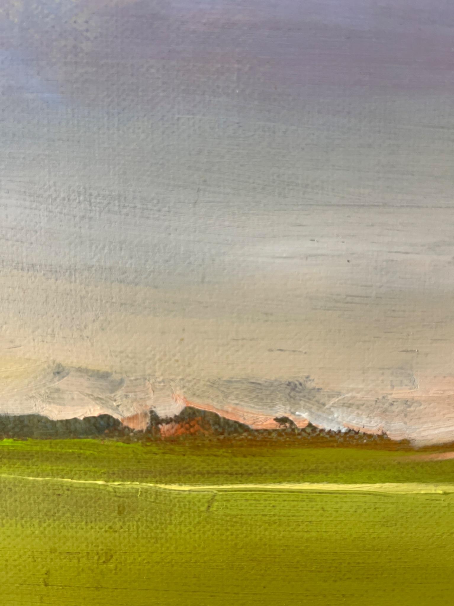 “Metamorphoses of the Sky: Clouds and the Transformation of Perception” - Gray Landscape Painting by Max Skoblinsky 