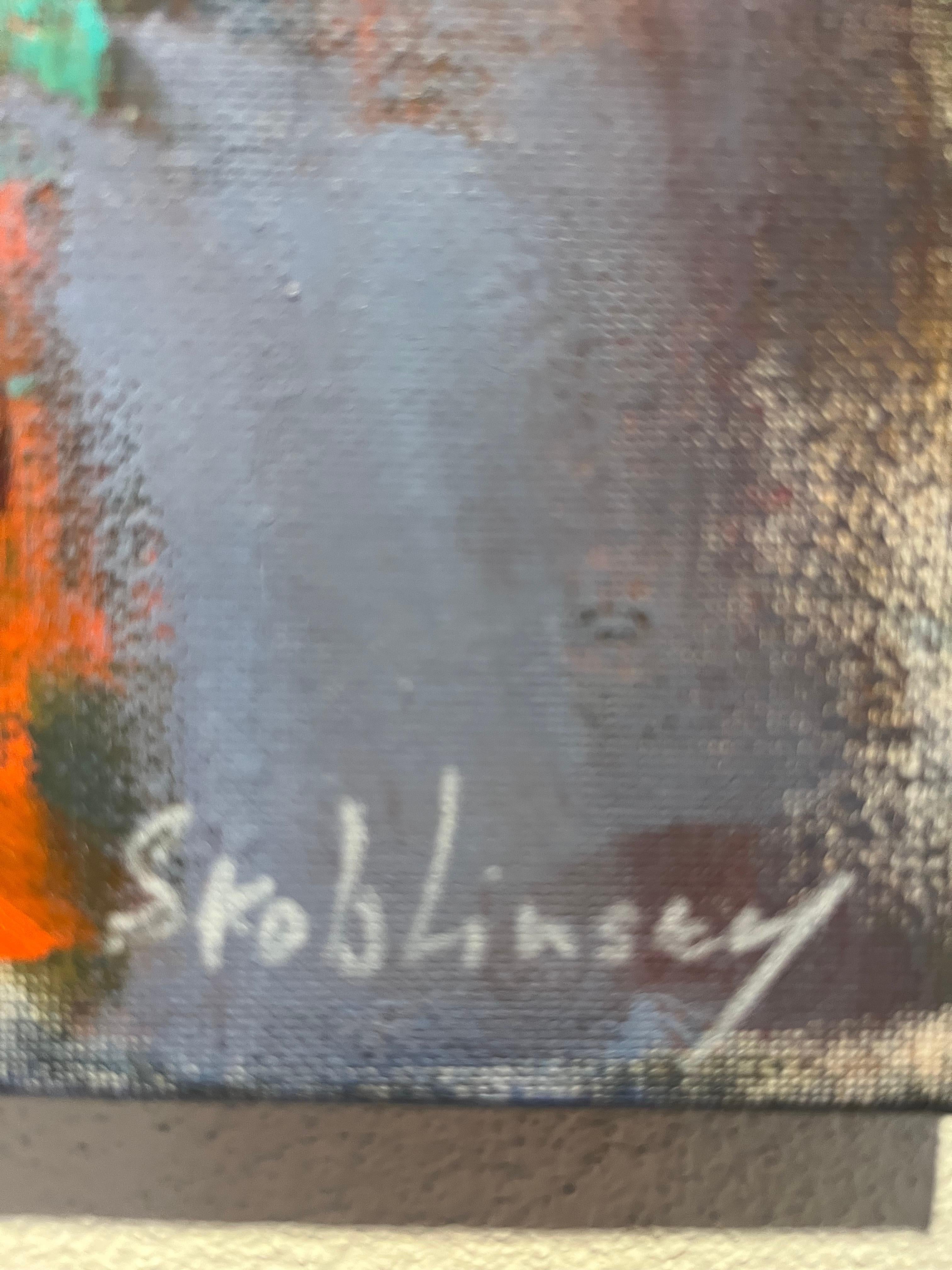 Dieses Gemälde zeigt eine Pfingstrose, die in verschiedene Rosatöne getaucht ist - von zartem Rouge bis zu staubigem Rosa. Ihre Blütenblätter scheinen zu schweben, wie duftende Wolken in der Stille. Die Farbe steht nicht nur für Schönheit, sondern