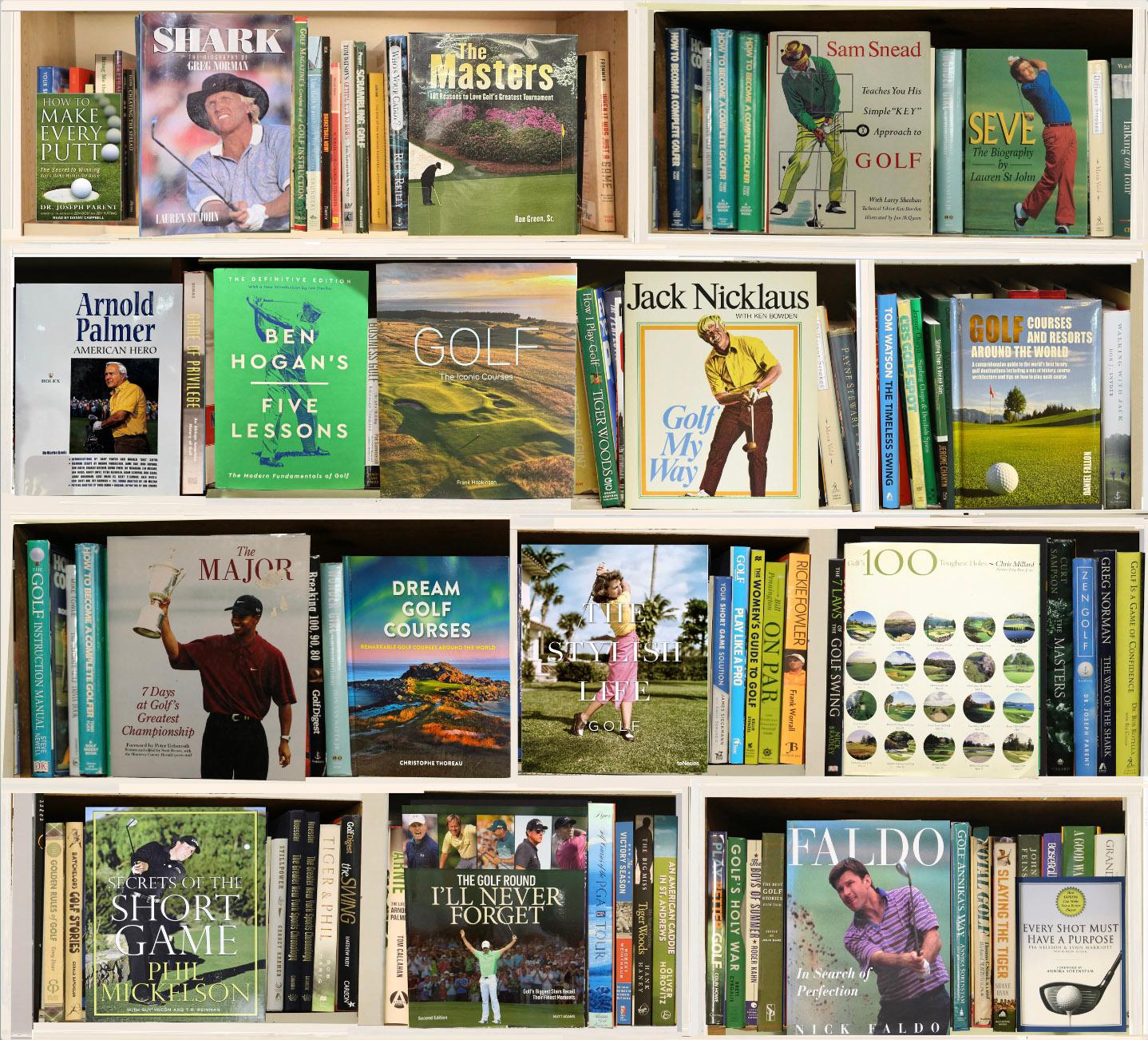 Livre Photographie, Sports, Golf SQ MG, Ed. carrée de 5 par Max-Steven Grossman