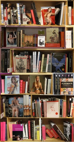 Sexy Erotica Bookscape Colorful Photograph / Max Steven Grossman