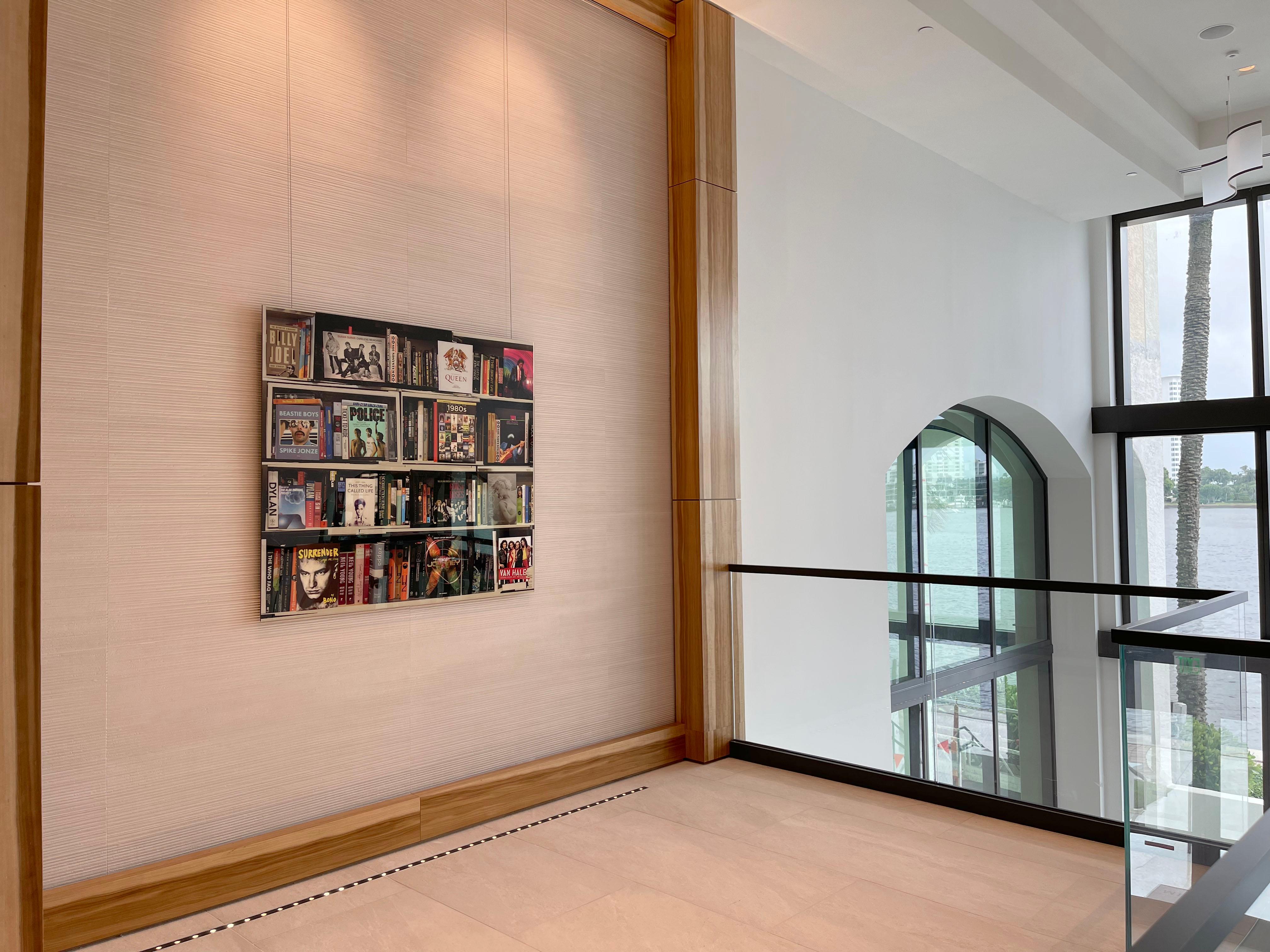 Rock SQ WF - Black Color Photograph by Max Steven Grossman