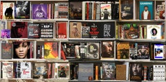 Hip Hop Music BookScape Colorful Photograph / Max Steven Grossman