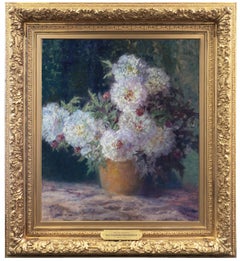 Nature morte aux dahlias", Nature morte florale allemande