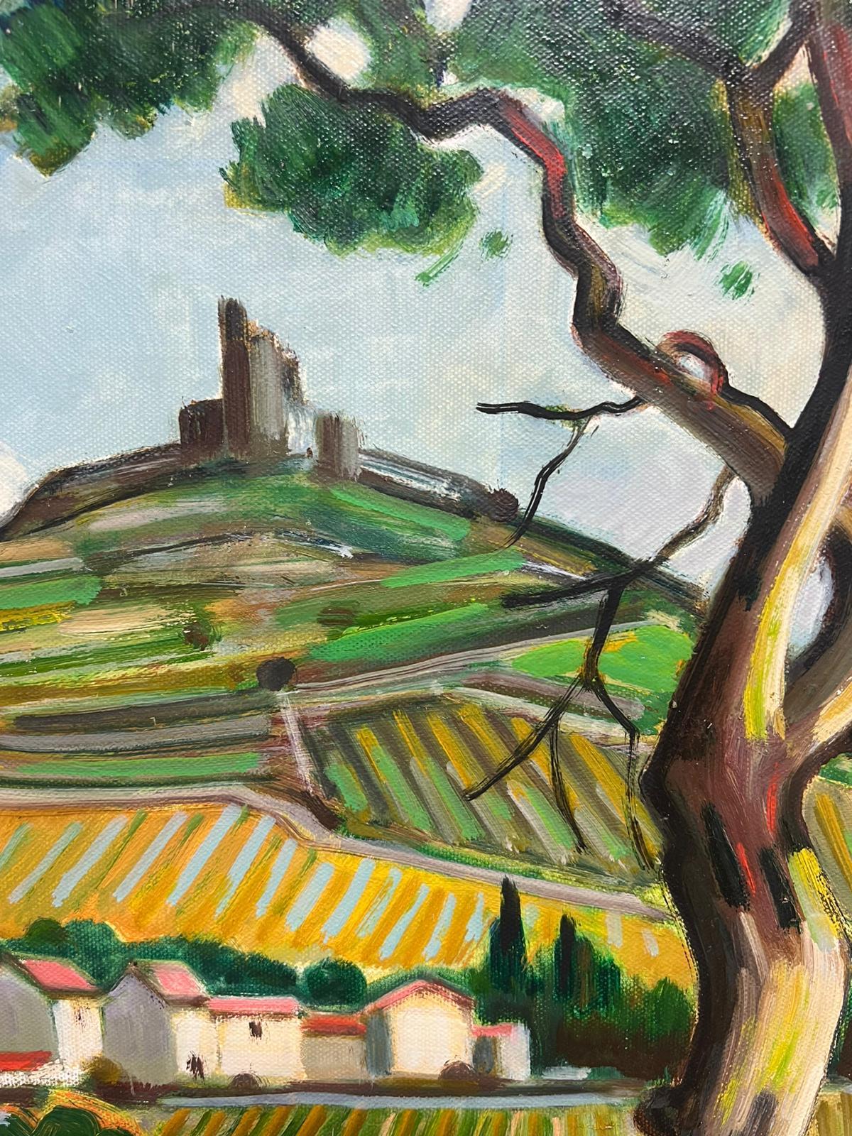 Provence
by Max Toutain (1935-2006)
oil painting on canvas, unframed
canvas : 20 x 24 inches
Provenance: all the paintings we have by this artist have come from the artists estate in the South of France. 
Condition: very good condition

Max Toutain