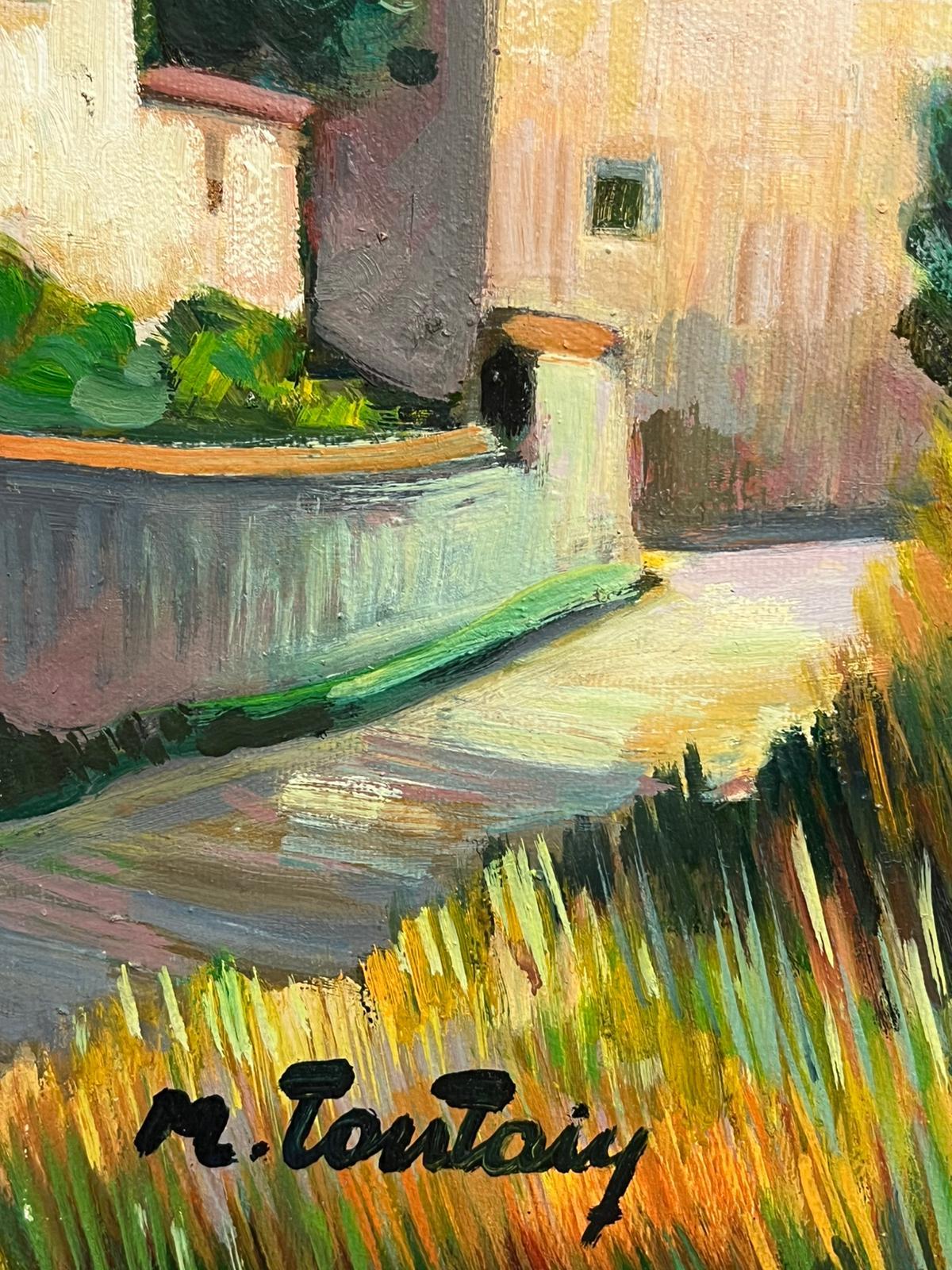 Provenza
firmato da Max Toutain (1935-2006)
dipinto a olio su tela, senza cornice
tela: 18 x 22 pollici
Provenienza: tutti i quadri che abbiamo di questo artista provengono dalla tenuta dell'artista nel sud della Francia. 
Condizioni: ottime