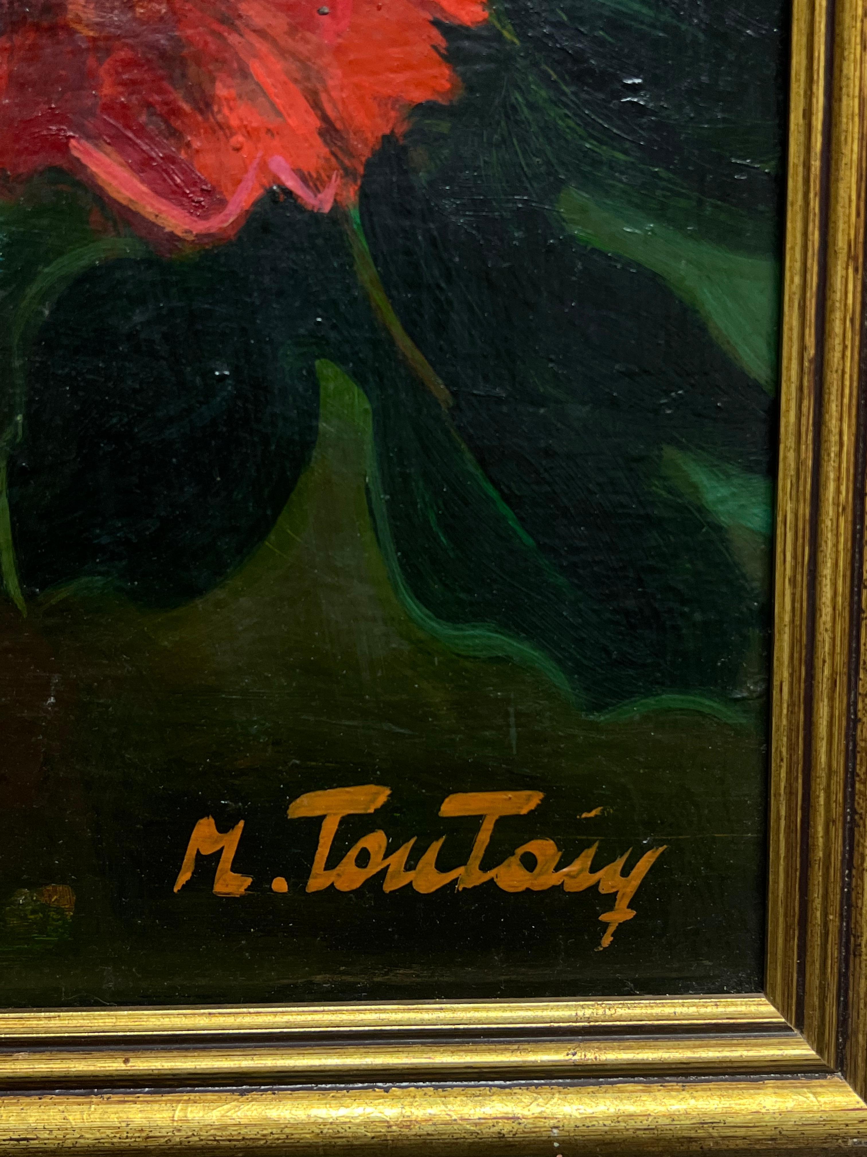 Profusión de flores
de Max Toutain (francés, siglo XX)
óleo sobre lienzo firmado, enmarcado
enmarcado: 34 x 26 pulgadas
lienzo : 29 x 21 pulgadas
Procedencia: colección privada, Provenza
Estado: muy buen estado

Para más información, ponte en